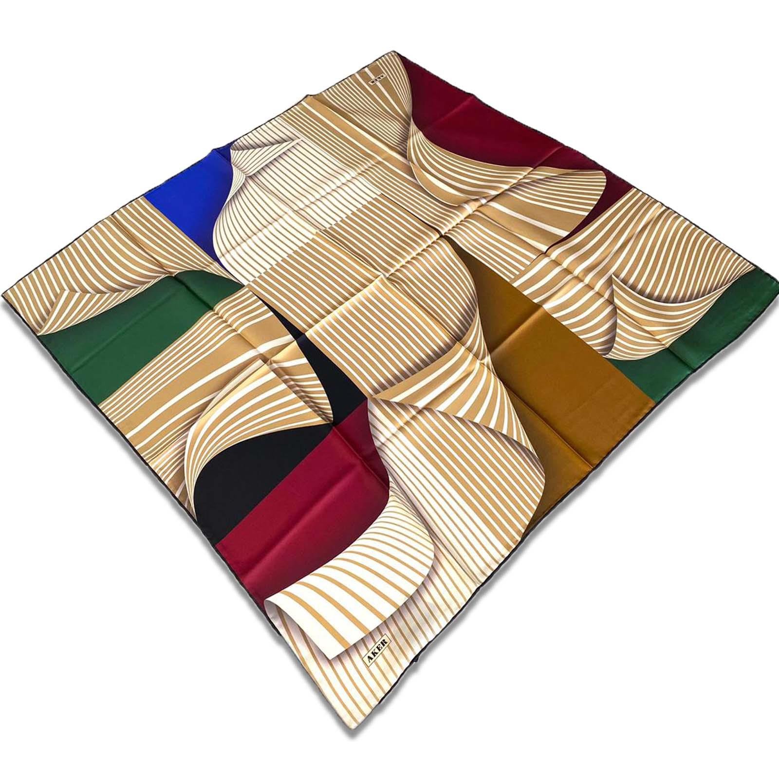 aker-hardal-karma-desen-tivil-ipek-esa-44c7-8 Aker Hardal Karma Desen Tivil İpek Eşarp 31985 - Görsel 1