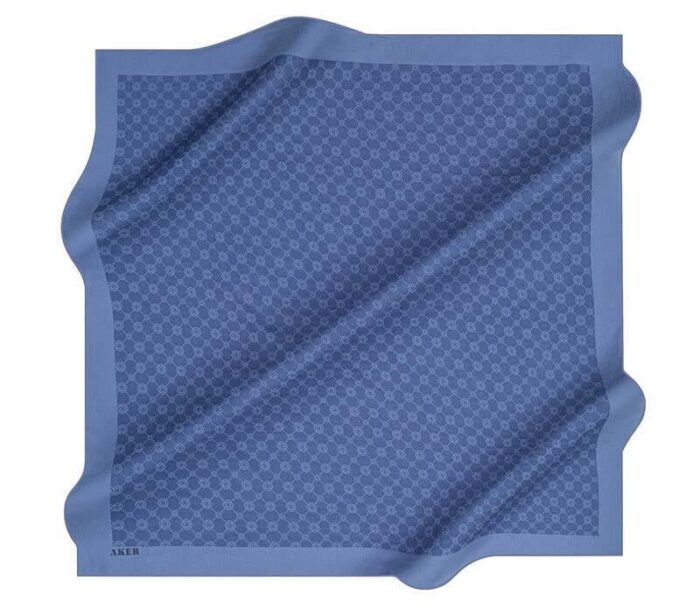 Aker İndigo Elegance Monogram Eşarp 1090500-922 - Görsel 1