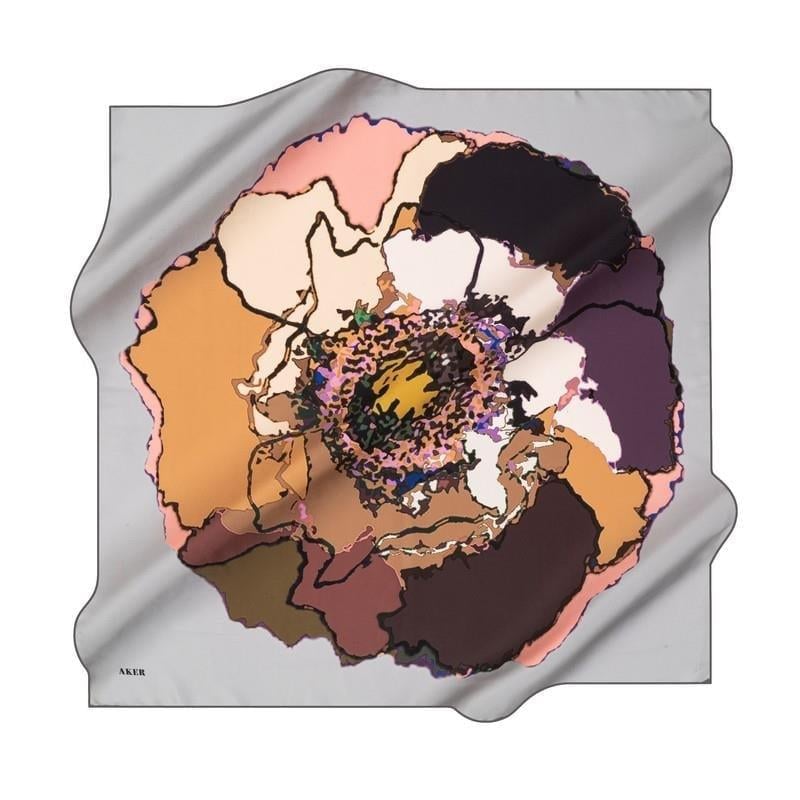 aker-tivil-ipek-esarp-8314713-971-gri-42c7- Aker Tivil İpek Eşarp 8314713 - 971 Gri Karışık Desen - Görsel 1