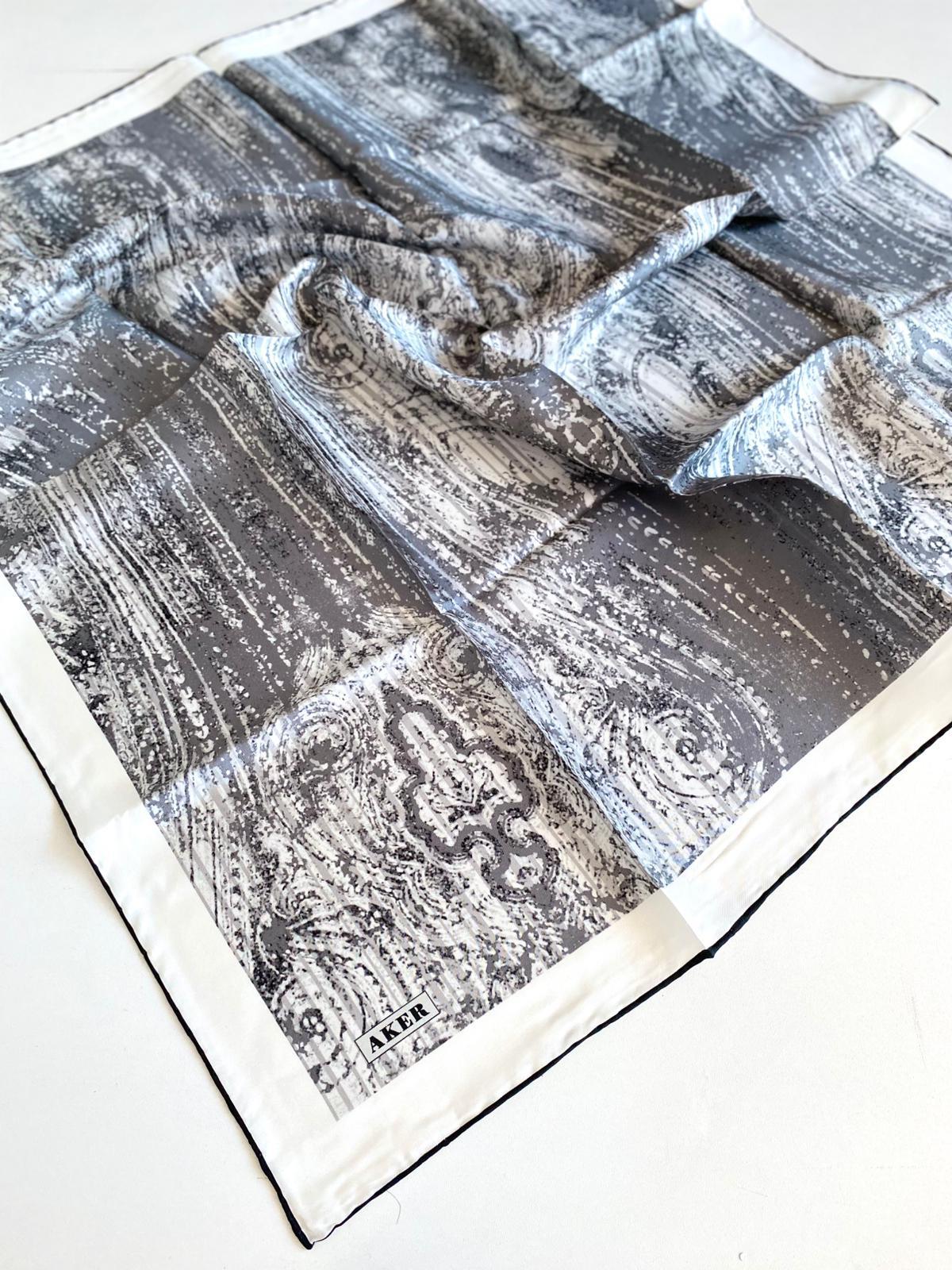 aker-tivil-ipek-esarp-8659713-914-4751-3edc64 Aker Tivil İpek Eşarp 8659713 - 914 47517 Beyaz Karışık Desen - Görsel 1