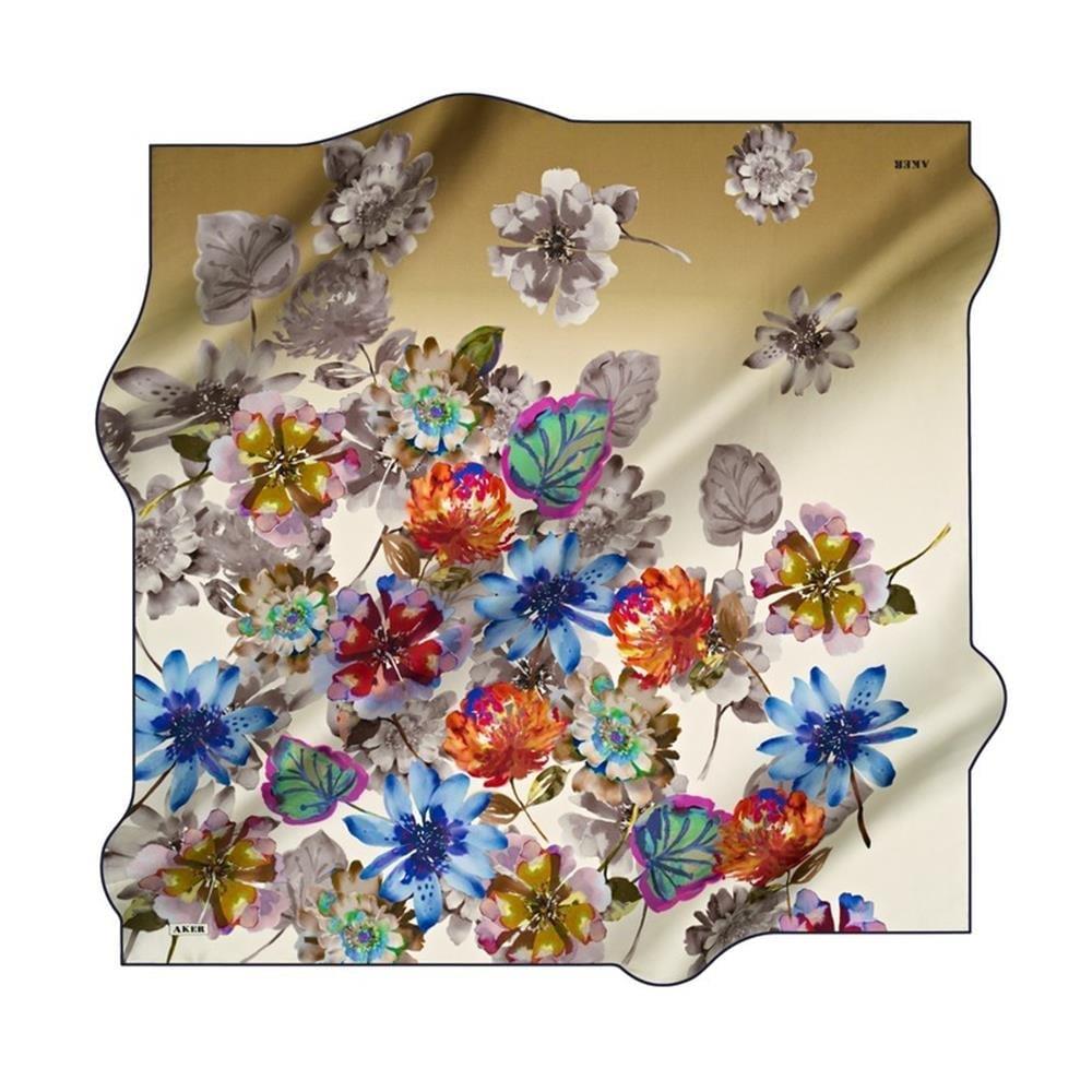 aker-tivil-ipek-esarp-8677713-922-4772-f1ef76 Aker Tivil İpek Eşarp 8677713 - 922 47726 Krem Karışık Desen - Görsel 1