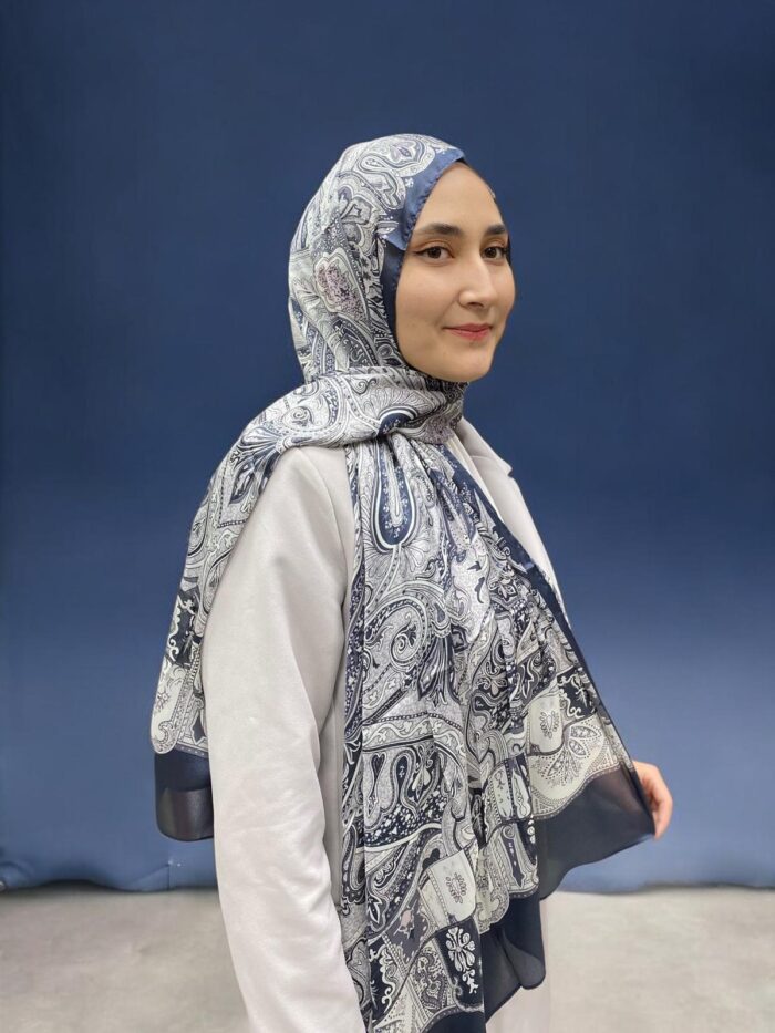 ARMANDA ETHNIC VUAL ŞAL - FÜME - 4456-18 - Görsel 1
