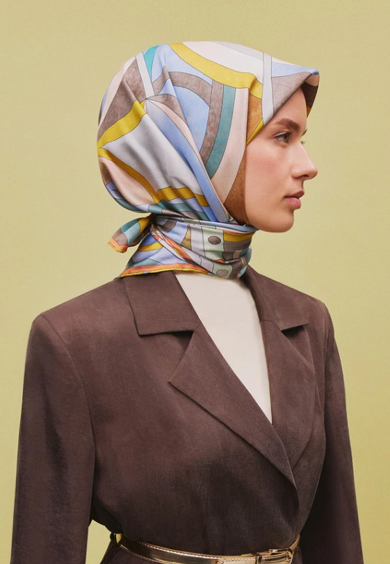 armine-sura-ipek-esarp-9336-80-kahvere-5b2cfc Armine Sura İpek Eşarp 9336 - 80 Kahverengi Karışık Desen - Görsel 1