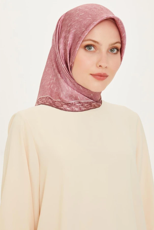armine-tivil-ipek-esarp-9230-31-pembe-4712- Armine Tivil İpek Eşarp 9230 - 31 Pembe Karışık Desen - Görsel 1