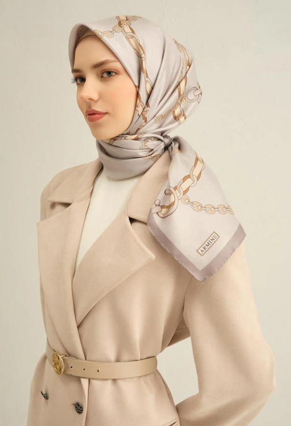 armine-tivil-ipek-esarp-9346-31-gri-ka-f3e9d Armine Tivil İpek Eşarp 9346 - 31 Gri Karışık Desen - Görsel 1