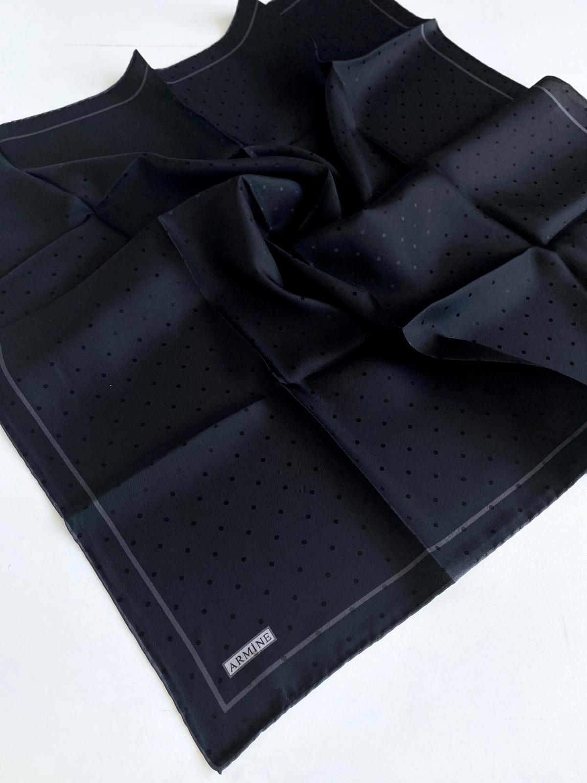 armine-tivil-saf-jakar-ipek-8668-20-si-c-1998 Armine Tivil Saf Jakar İpek 8668-20 Siyah - Görsel 1