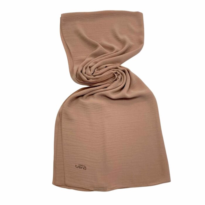 Armine Trend Camel Tek Renk Cazz Şal 4061 - Görsel 1