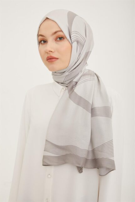 Armine Trend Geometrik Desen 077-042 Şal-07