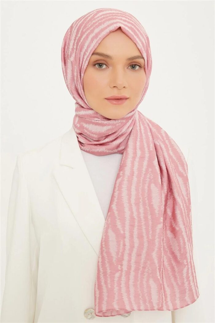 Armine Trend Pudra Pure Lina Şal 14-1276 - Görsel 1