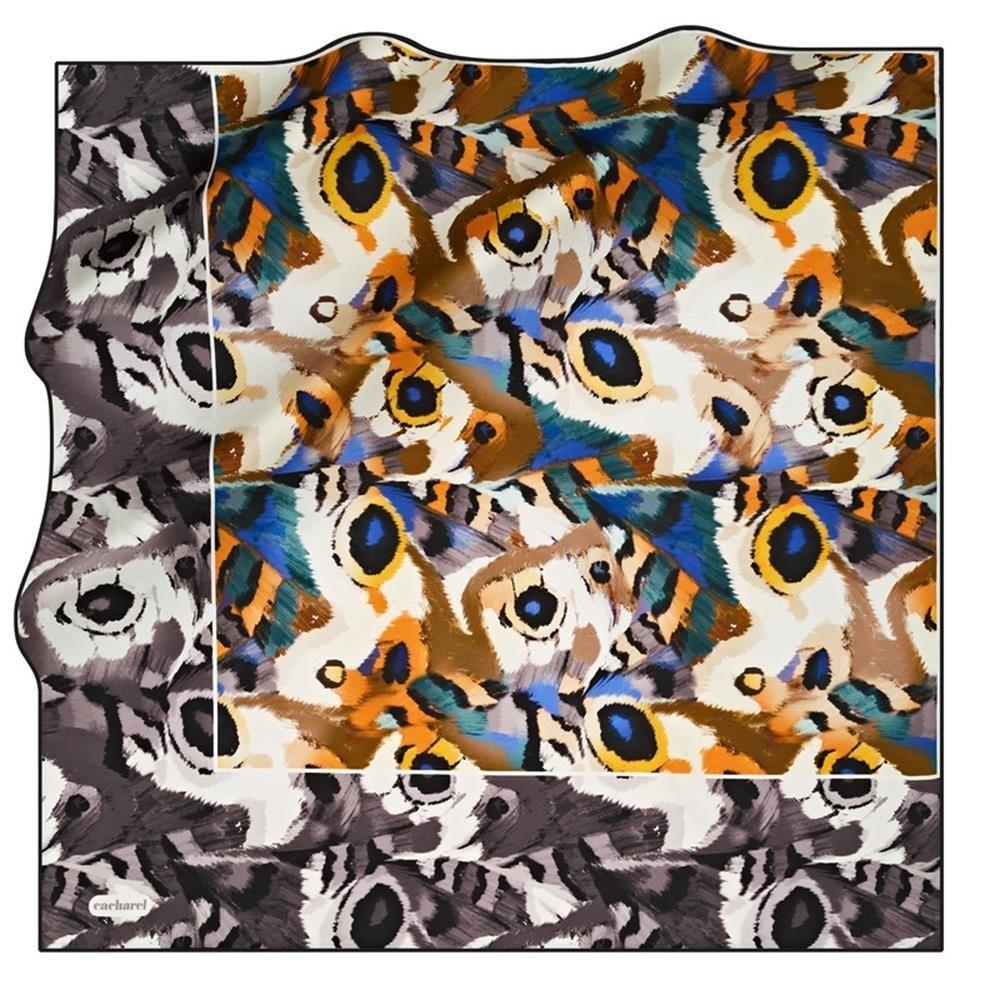 cacharel-tivil-ipek-esarp-8680313-912-6e4dc4 Cacharel Tivil İpek Eşarp 8680313-912-47844  Beyaz Karışık Desen - Görsel 1