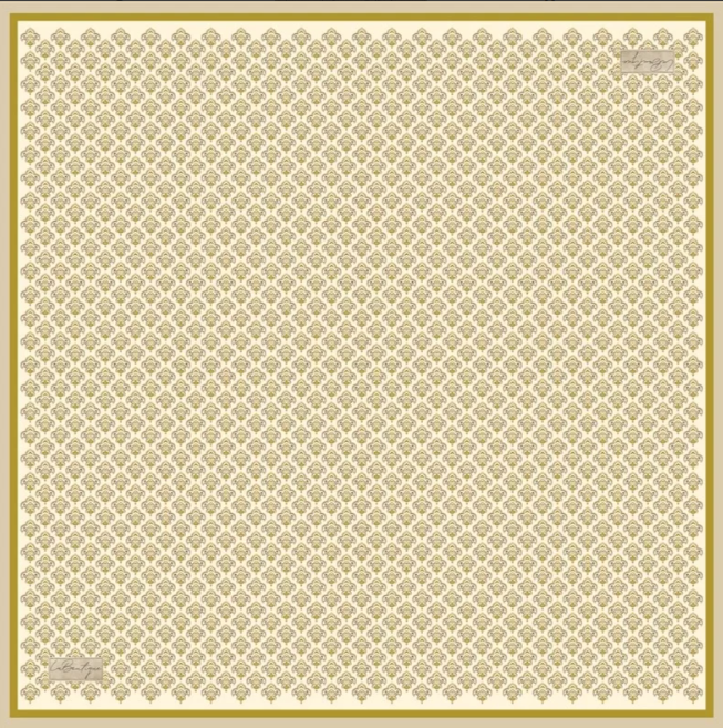 la-boutique-tivil-saf-ipek-esarp-22360-3e01e6 La Boutique Tivil Saf İpek Eşarp 223603 - 49107 Krem Karışık Desen - Görsel 1