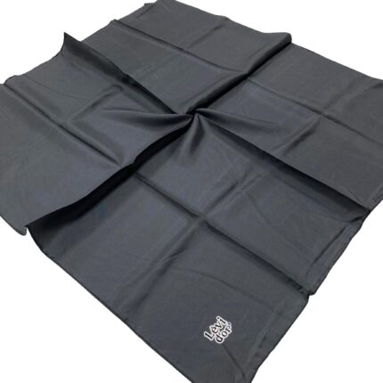 Levidor Koyu Gri Düz Renk Tivil İpek Eşarp 25653