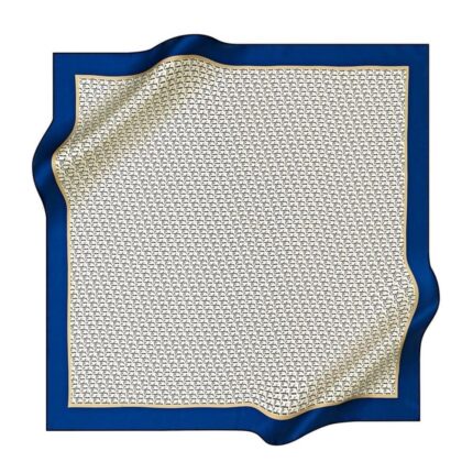 Pierre Cardin Sura İpek Eşarp 8586230 - 322 - 48476 Lacivert Karışık Desen