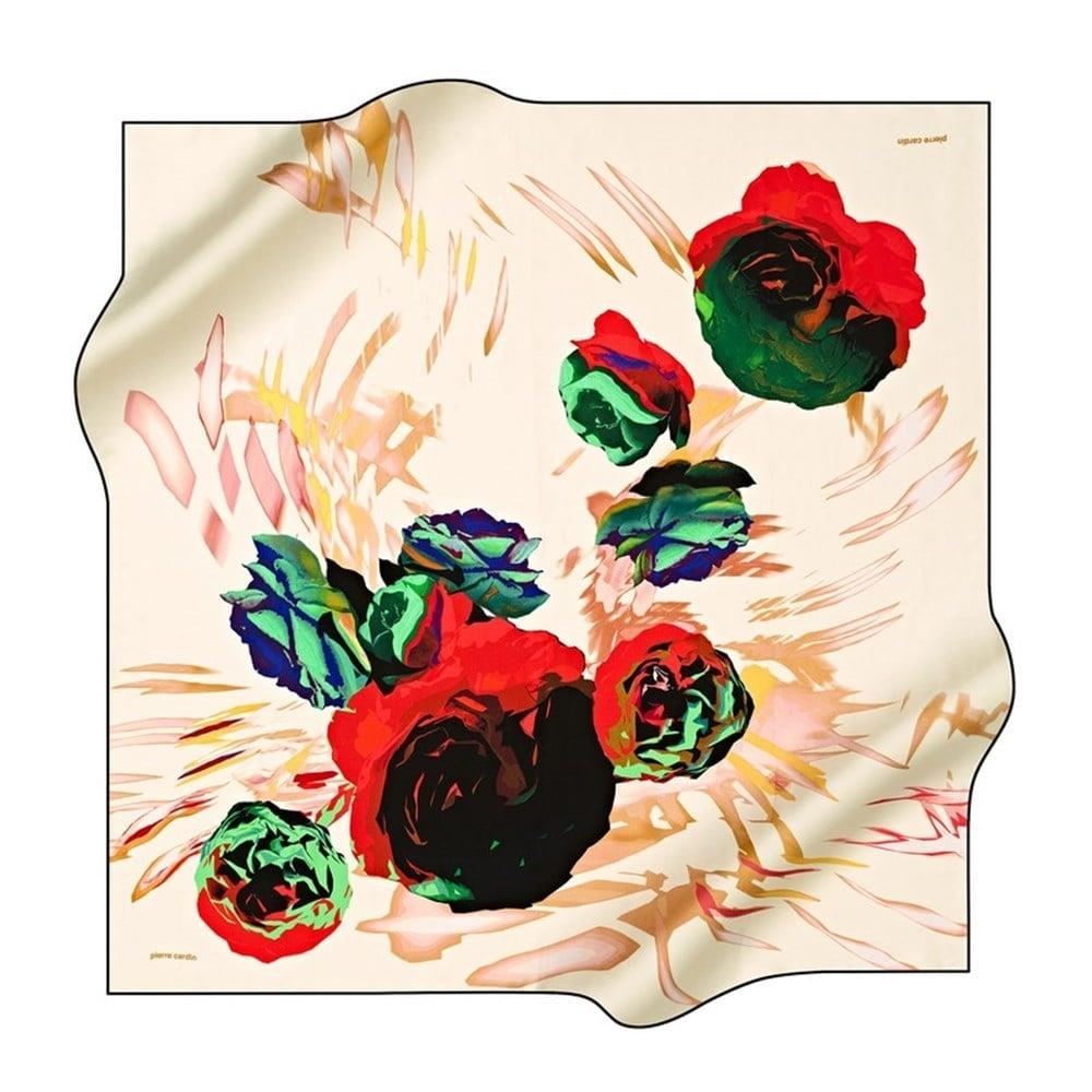 pierre-cardin-tivil-ipek-esarp-5134438-b73f24 Pierre Cardin Tivil İpek Eşarp 5134438 - 913 - 48699 Krem Karışık Desen - Görsel 1