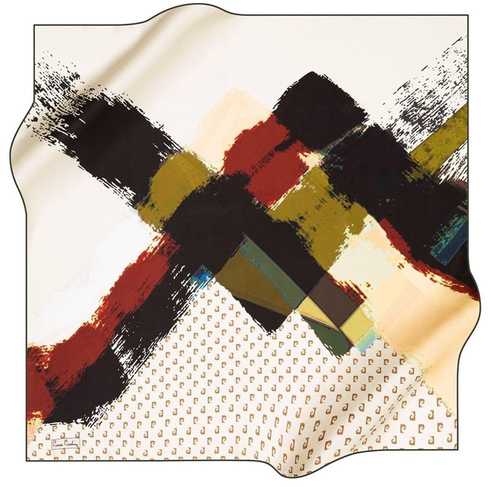 pierre-cardin-tivil-ipek-esarp-8496438-c5f4bd Pierre Cardin Tivil İpek Eşarp 8496438 - 951 - 48491 Krem Karışık Desen - Görsel 1