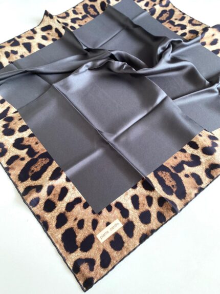 Pierre Cardin Tivil İpek Eşarp 8788438 - 972 - 48184 Füme Karışık Desen