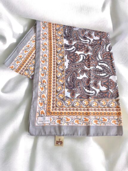 Shawl Secret Glamour Pamuklu Etnik Soft Şal 49504 Gri