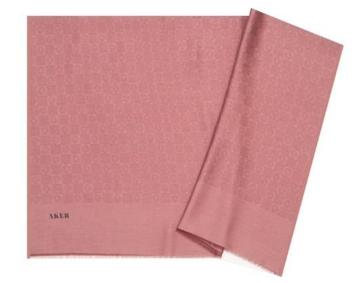 aker-gul-kurusu-monogram-desenli-modal-f1-646 Aker  Gül Kurusu Monogram Desenli Modal Şal 1080400-391 - Görsel 1