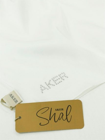 Aker Kristal Şal 3030100-914 Kırık Beyaz