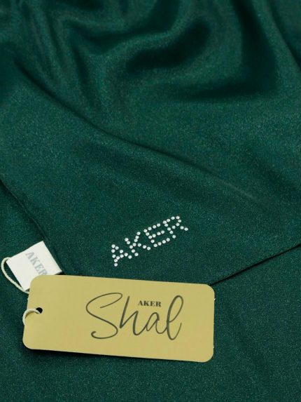 Aker Kristal Şal 3030100-954 Zümrüt Yeşili