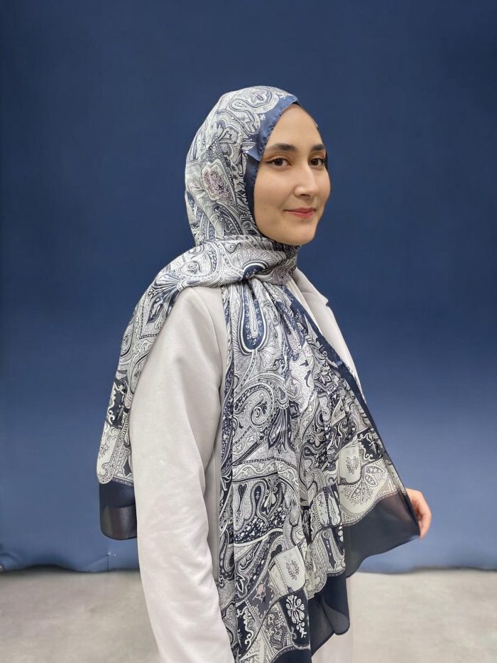 ARMANDA ETHNIC VUAL ŞAL - FÜME - 4456-18 - Görsel 1