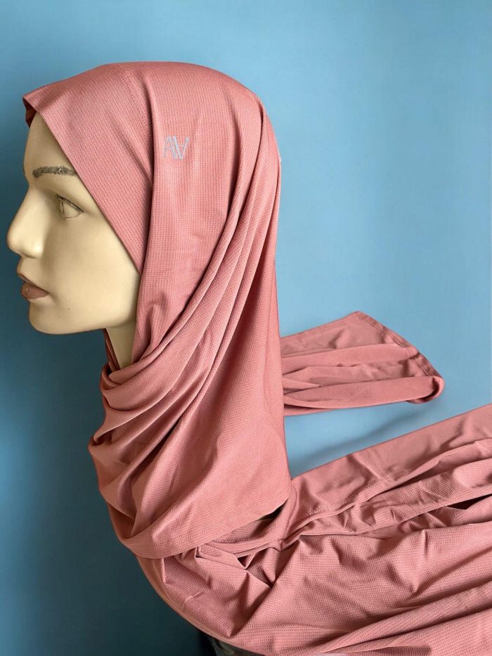 Armine Düz Sport Şal ORT501 - Gül Kurusu 41257 - Görsel 1