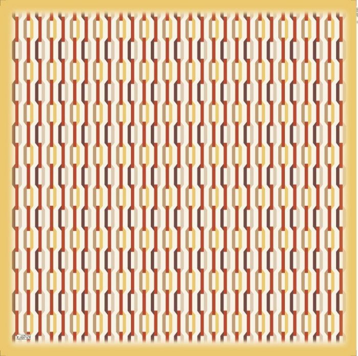 Armine Soft Hardal Desenli Eşarp 6087-03 - Görsel 1