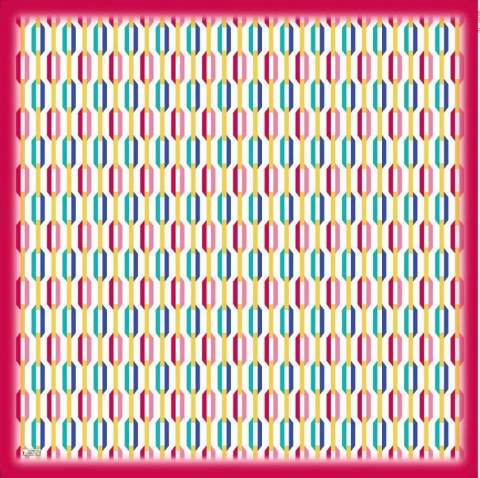 Armine Soft Sarı Desenli Eşarp 6087-12 - Görsel 1