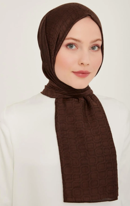 armine-trend-dama-sal-2-1134-kahvereng-e163e- Armine Trend Dama Şal 2  - 1134 Kahverengi - Görsel 1