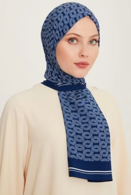 Armine Trend Defne Şal 5772-2-24 Lacivert