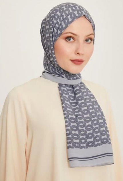 Armine Trend Defne Şal 5772-2-27 Gri