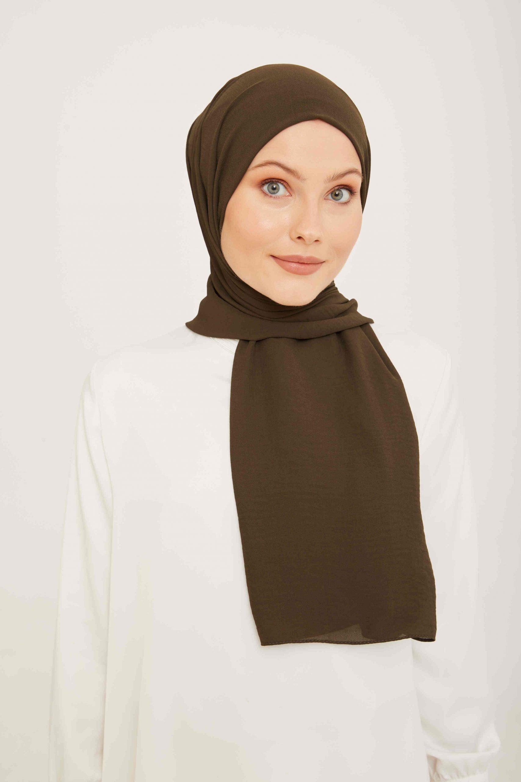 armine-trend-haki-tek-renk-cazz-sal-35-b-a535 Armine Trend Haki Tek Renk Cazz Şal 35 - Görsel 1