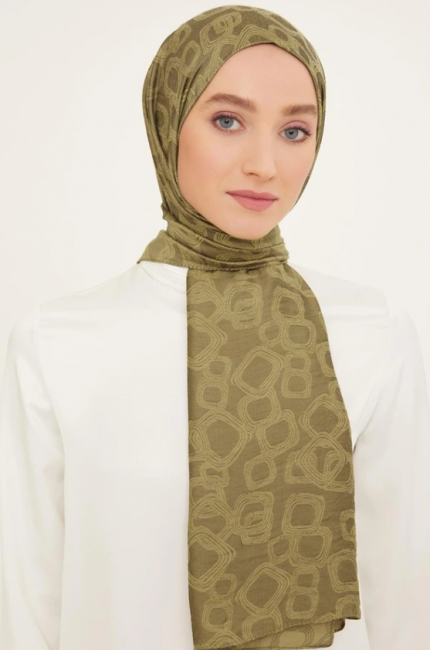 Armine Trend J.Viscon Şal 1-24642 Haki