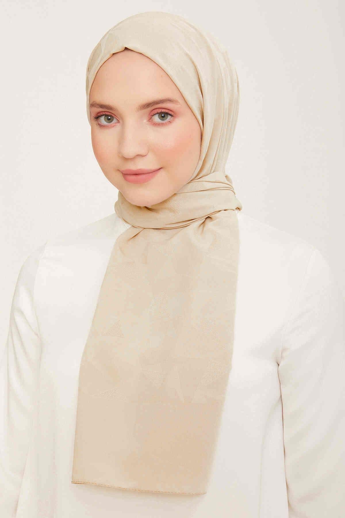 armine-trend-j.capri-vizon-desenli-sal-901103 Armine Trend J.Capri Vizon Desenli Şal 7-136 - Görsel 1