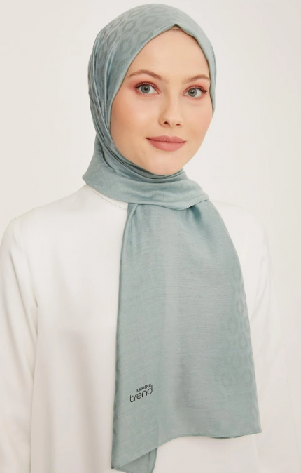 Armine Trend Lia Şal 2-2351 Su Yeşili