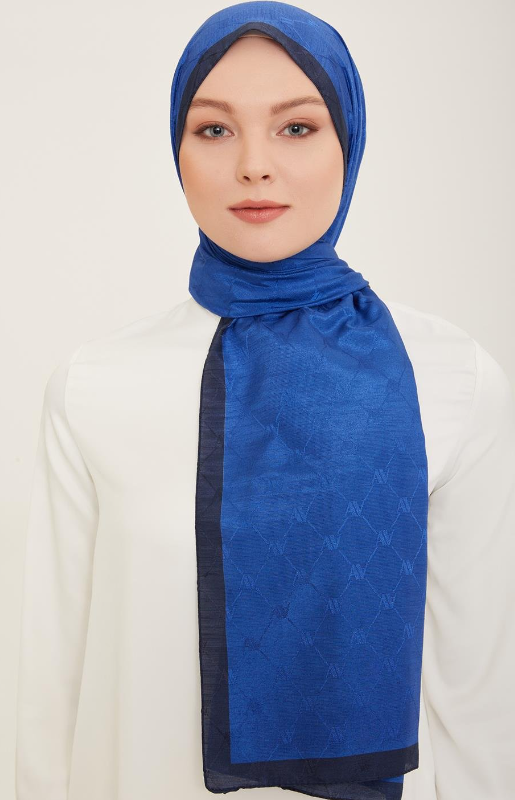 armine-trend-monogram-sal-2-134-lacive-9a8f-9 Armine Trend Monogram Şal 2 - 134  -  Lacivert - Görsel 1
