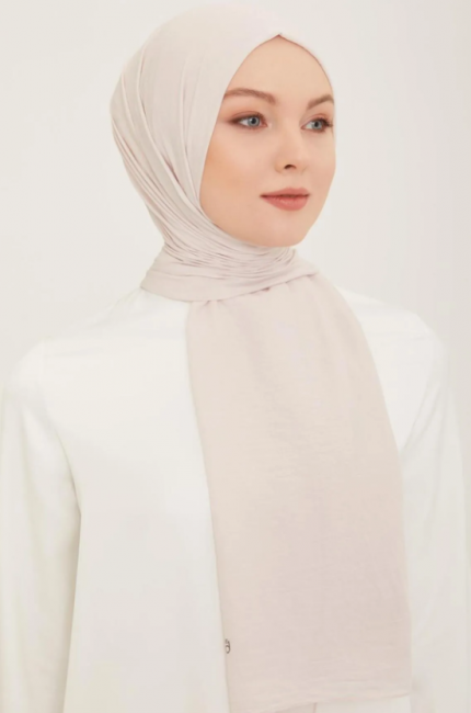 Armine Trend Naturel Soft Şal 37 Vizon Düz Renk