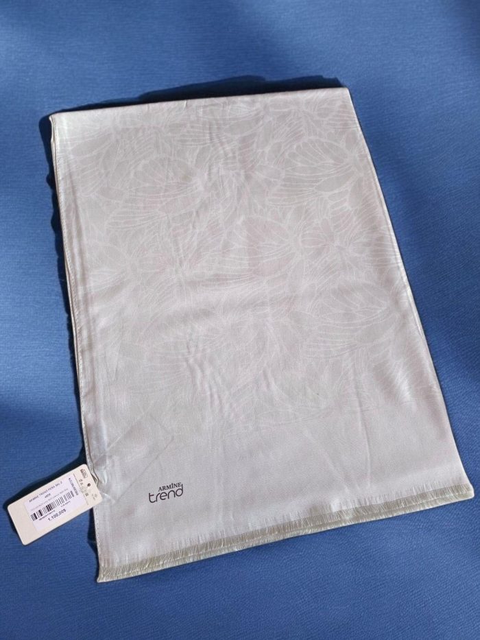 Armine Trend Pera Şal 3 - 4882 Koyu Krem - Görsel 1