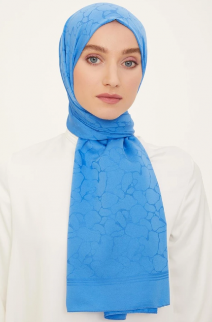 Armine Trend Safir Şal 1-241834 Mavi