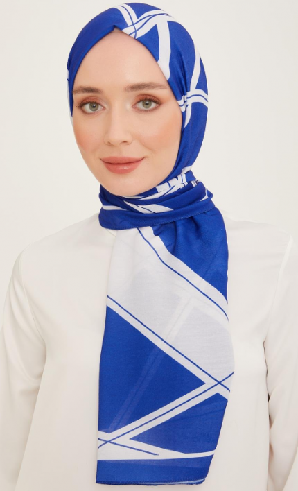 Armine Trend Şal 10003 - 20 Lacivert