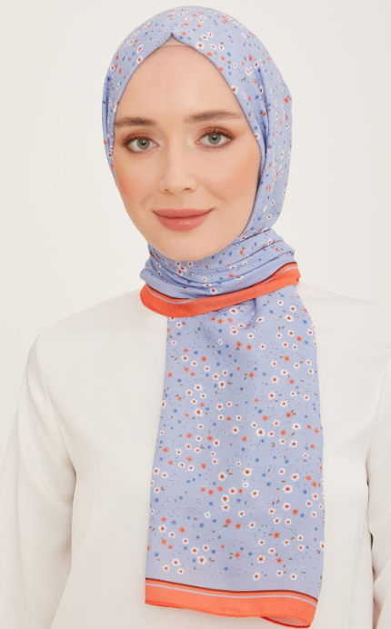 Armine Trend Şal 10004-01 Buz Mavi