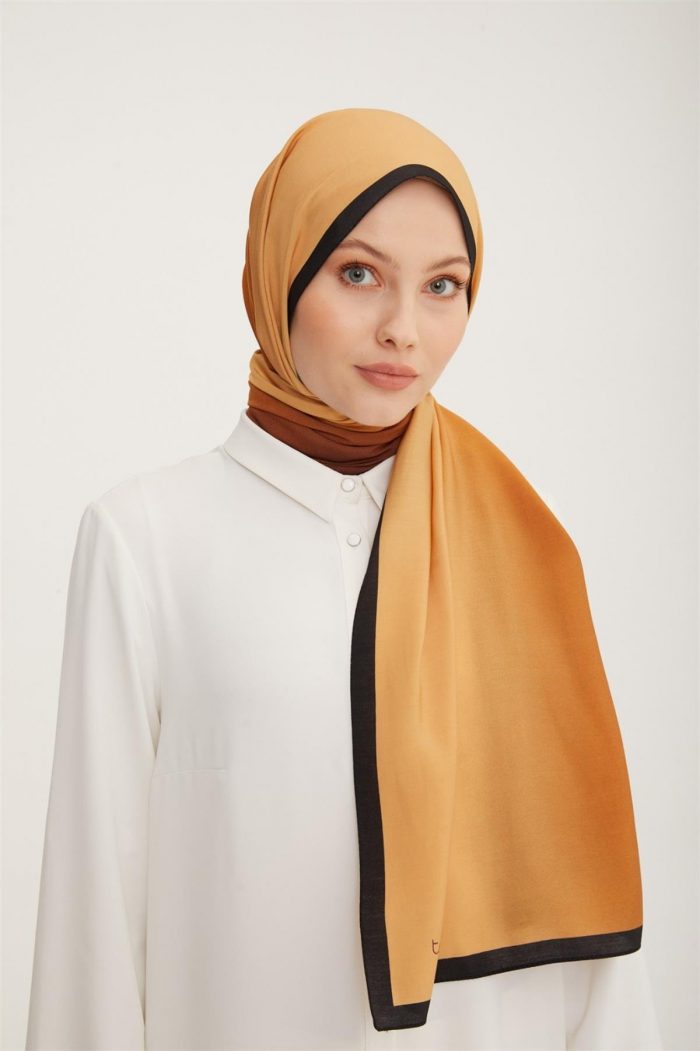 Armine Trend Sarı Modal Şal 5339-07 - Görsel 1