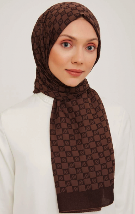 Armine Trend Ultralight 18-24052 Kahverengi Şal
