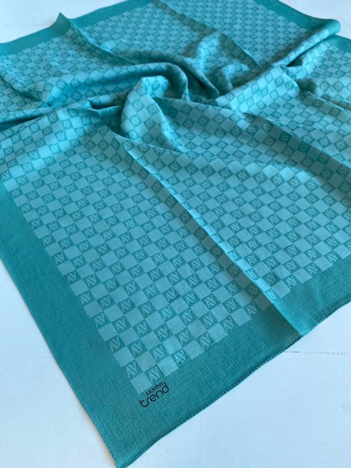 Armine Trend Ultralight Eşarp  23044 Su Yeşili - Görsel 1