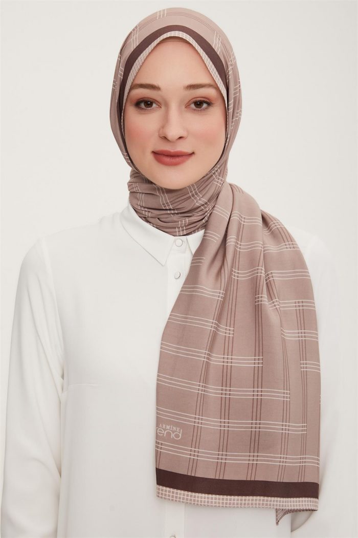 Armine Trend Vizon Renk Modal Şal 5337-14 - Görsel 1