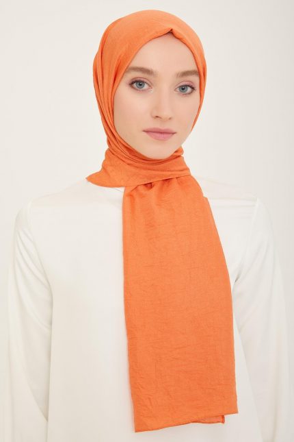Belli Fresh Berlin Şal 39 Turuncu Tek Renk 49962