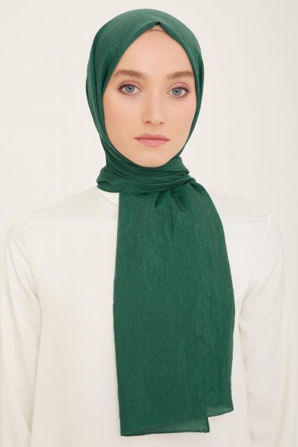 Belli Fresh Berlin Şal 73 Yeşil Tek Renk 49959