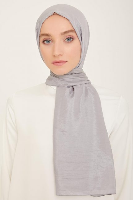 Belli Fresh Berlin Şal 80 Gri Tek Renk 49954