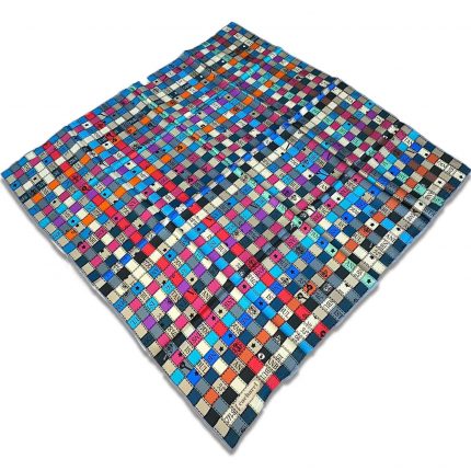 Cacharel Ekose Desen Tivil İpek Eşarp 8376313-923