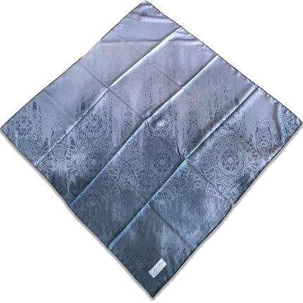 Defolu Polyester La Boutique Gri Bulut Desen Eşarp 1831-07 34807